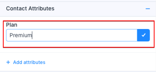 Populating a custom attribute, further example